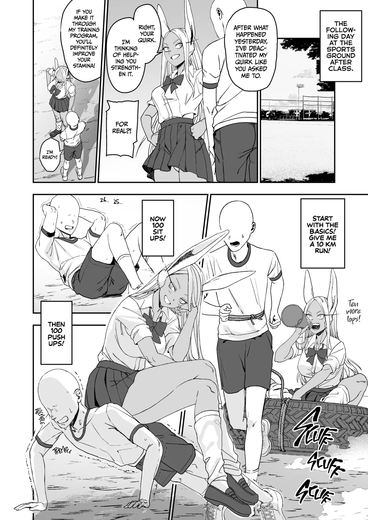 Mirko's Secret Training Program Porn Comic english 11