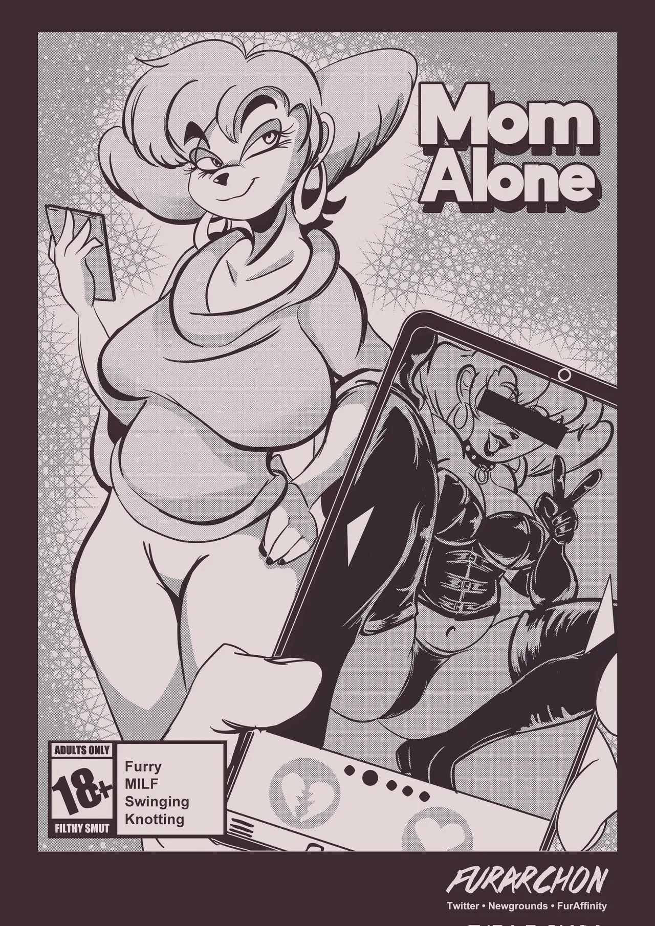 Mom Alone By Furarchon Porn Comic english 08