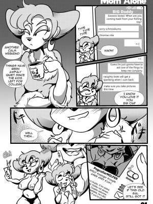 Mom Alone By Furarchon Porn Comic english 09