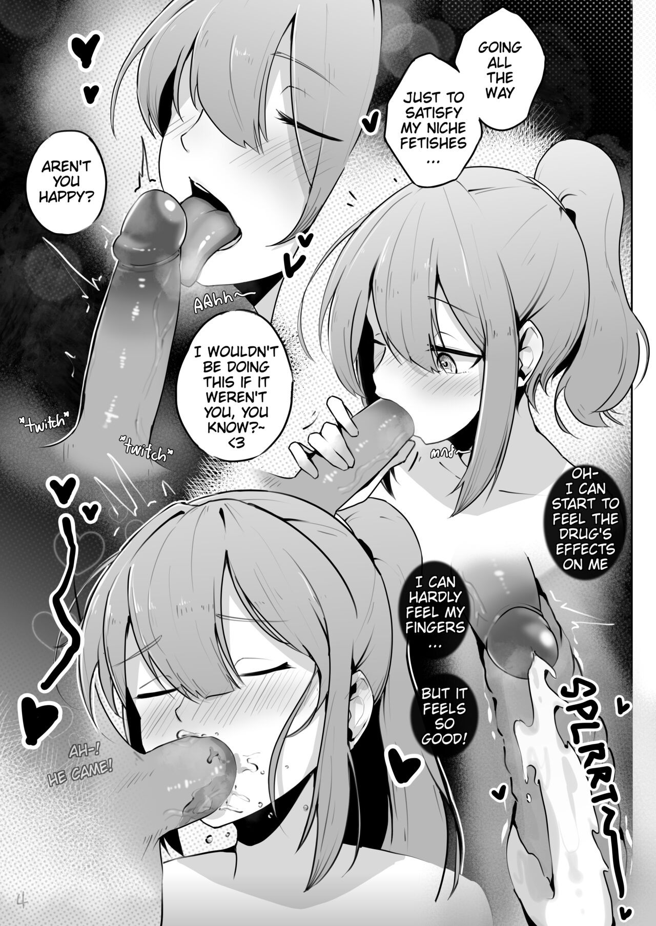 My Petrified Girlfriend Can't Be This Cute! Porn Comic english 05