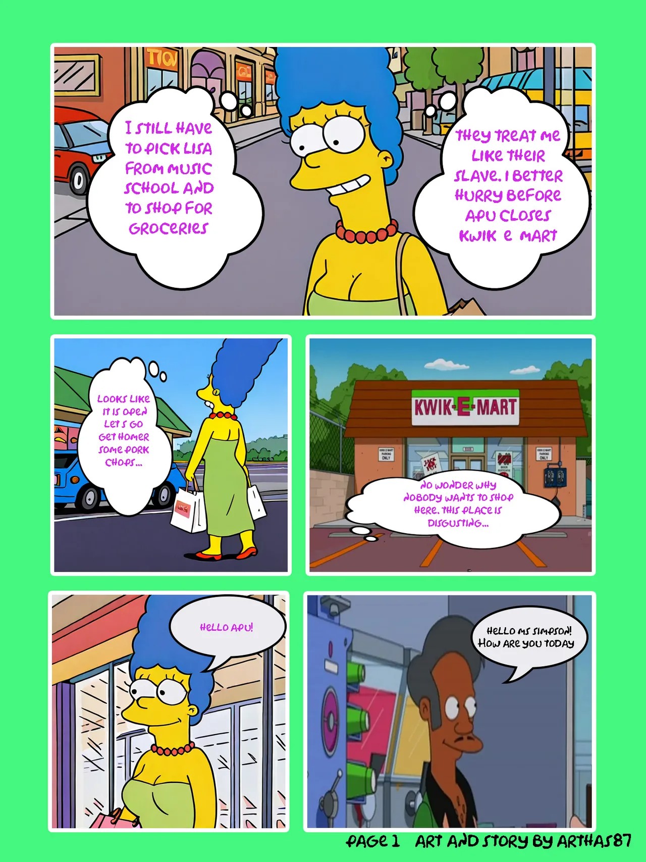 Quick-E-Mart Porn Comic english 02