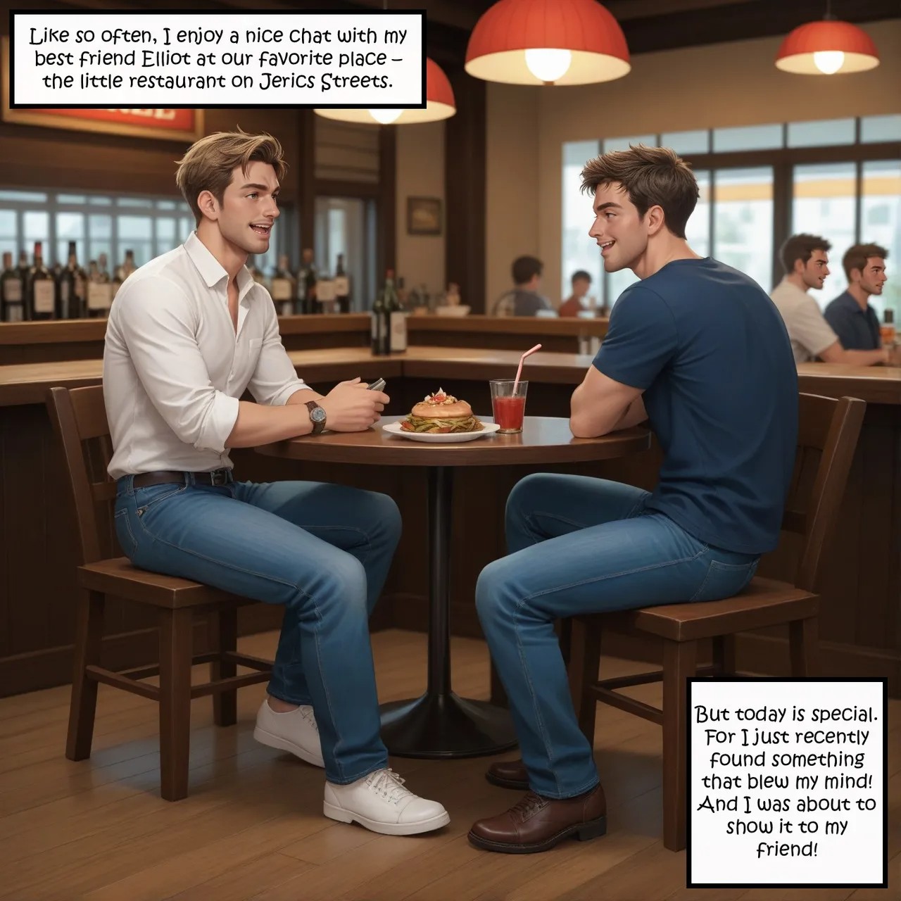 Reality Rewrite Restaurant Porn Comic english 03