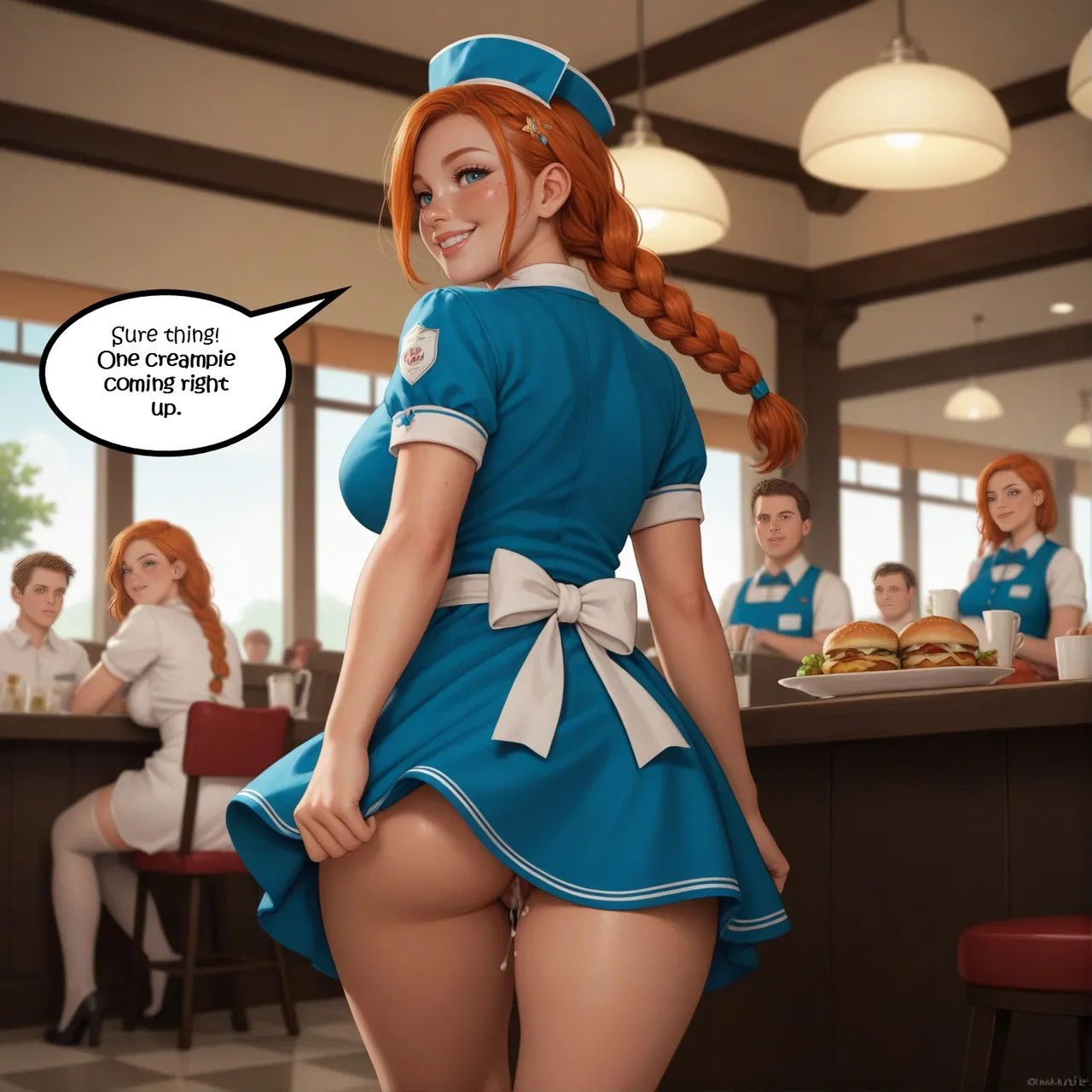 Reality Rewrite Restaurant Porn Comic english 38