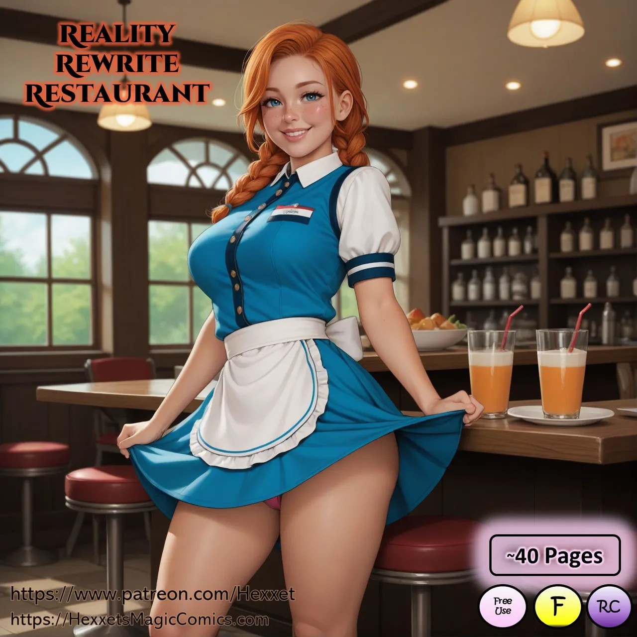 Reality Rewrite Restaurant Porn Comic english 71