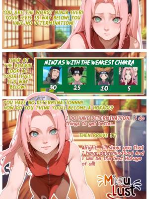 Sakura In The Hokage Way Porn Comic english 02