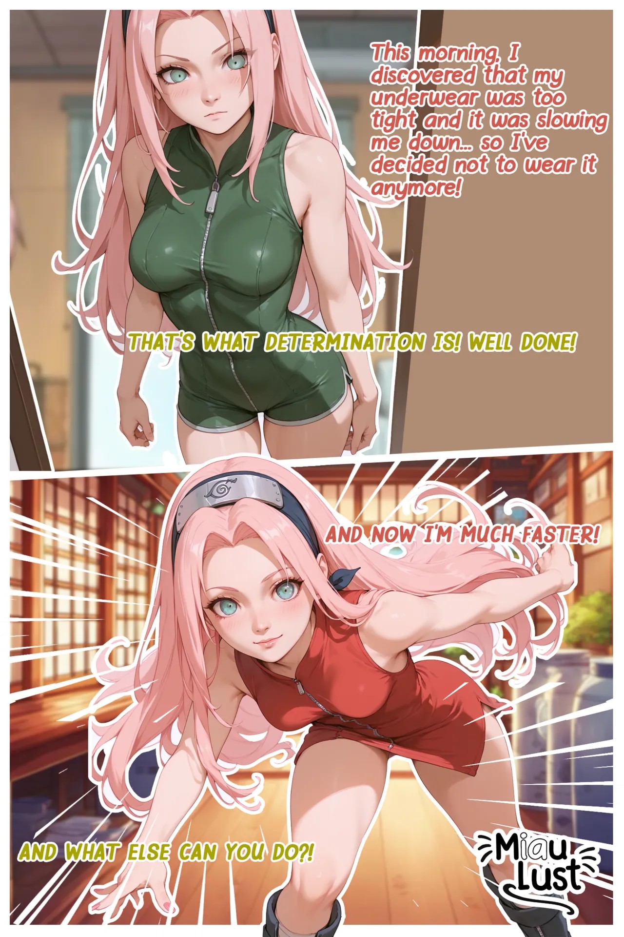 Sakura In The Hokage Way Porn Comic english 03