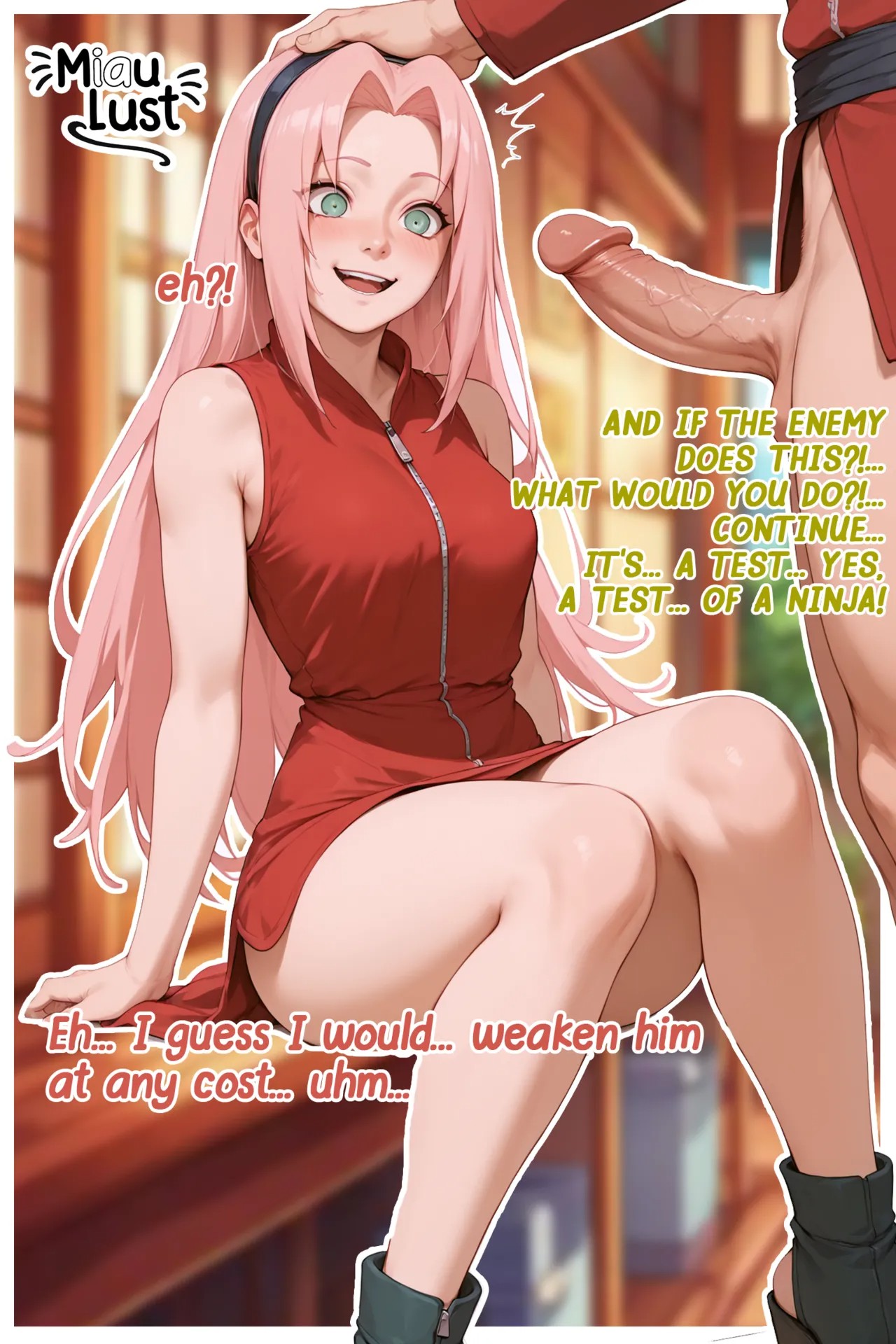 Sakura In The Hokage Way Porn Comic english 07