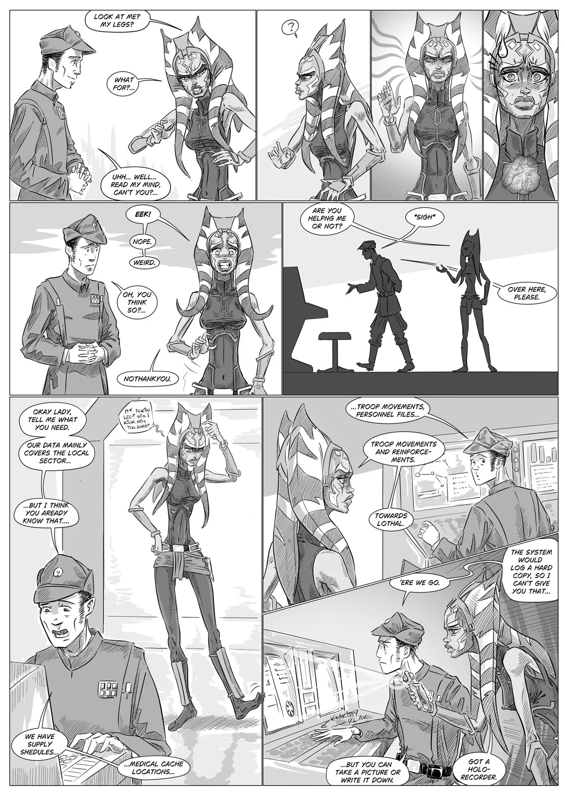 Soldier Of Orange: An Ahsoka Story Porn Comic english 17