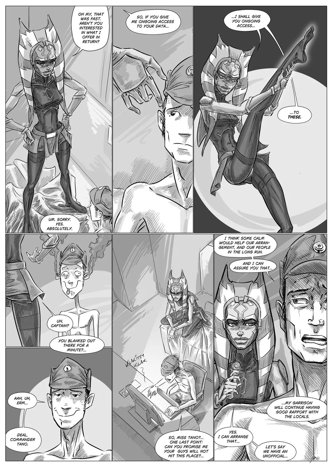 Soldier Of Orange: An Ahsoka Story Porn Comic english 22