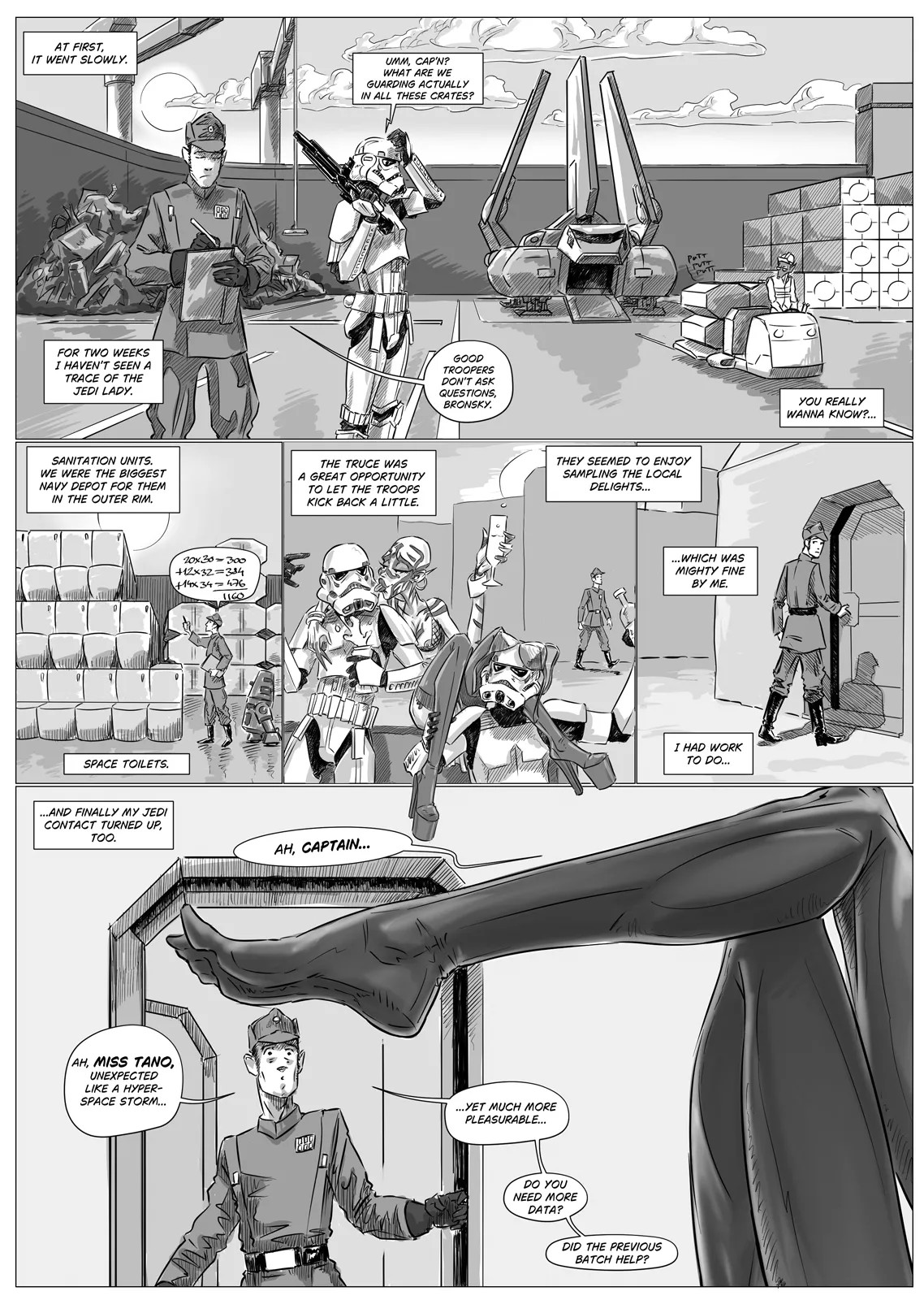 Soldier Of Orange: An Ahsoka Story Porn Comic english 29