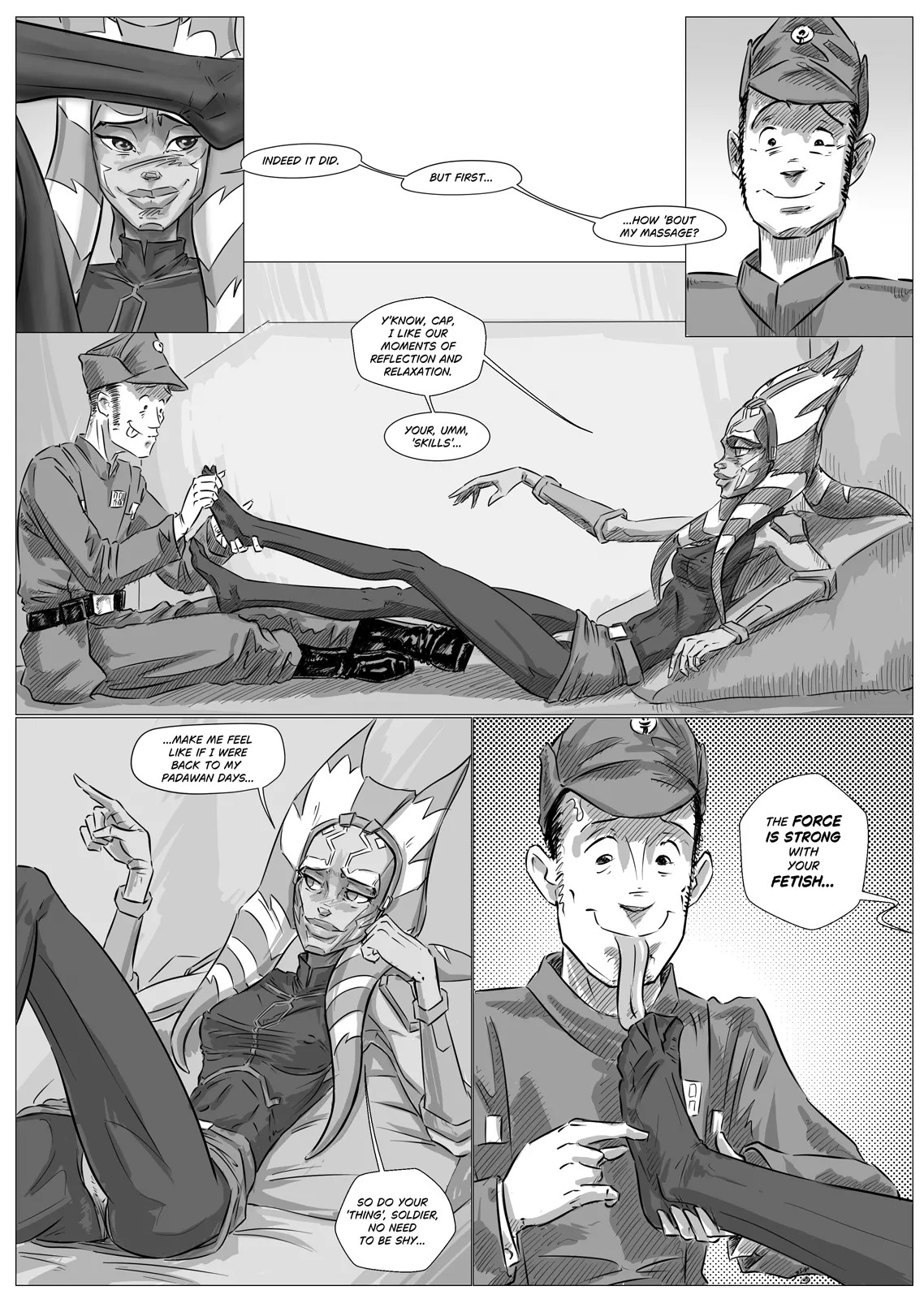 Soldier Of Orange: An Ahsoka Story Porn Comic english 30