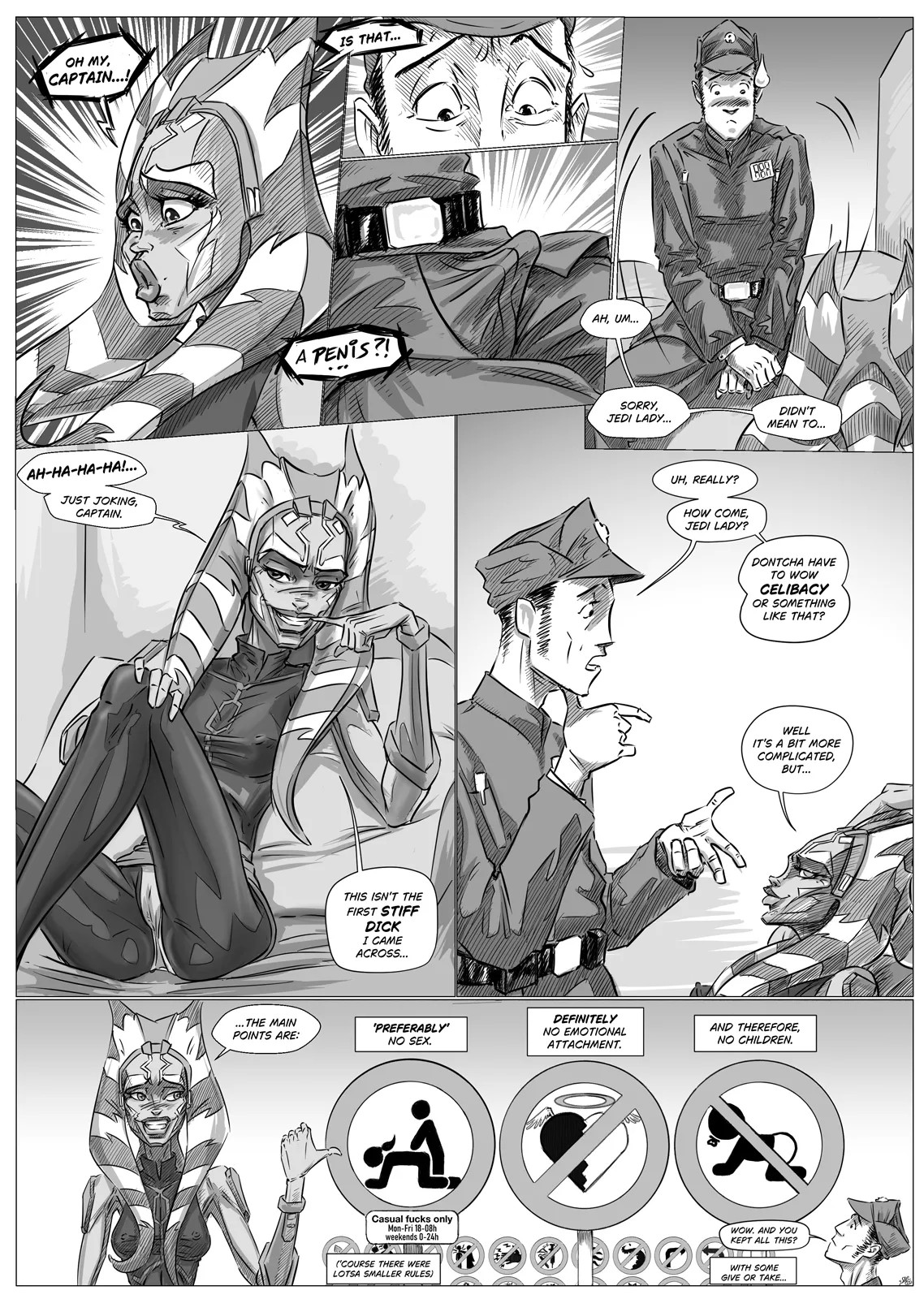 Soldier Of Orange: An Ahsoka Story Porn Comic english 31