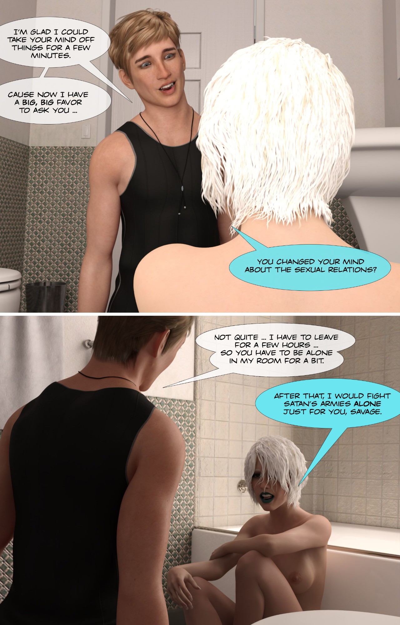 Strangel By Garak3D Part 2 Porn Comic english 52