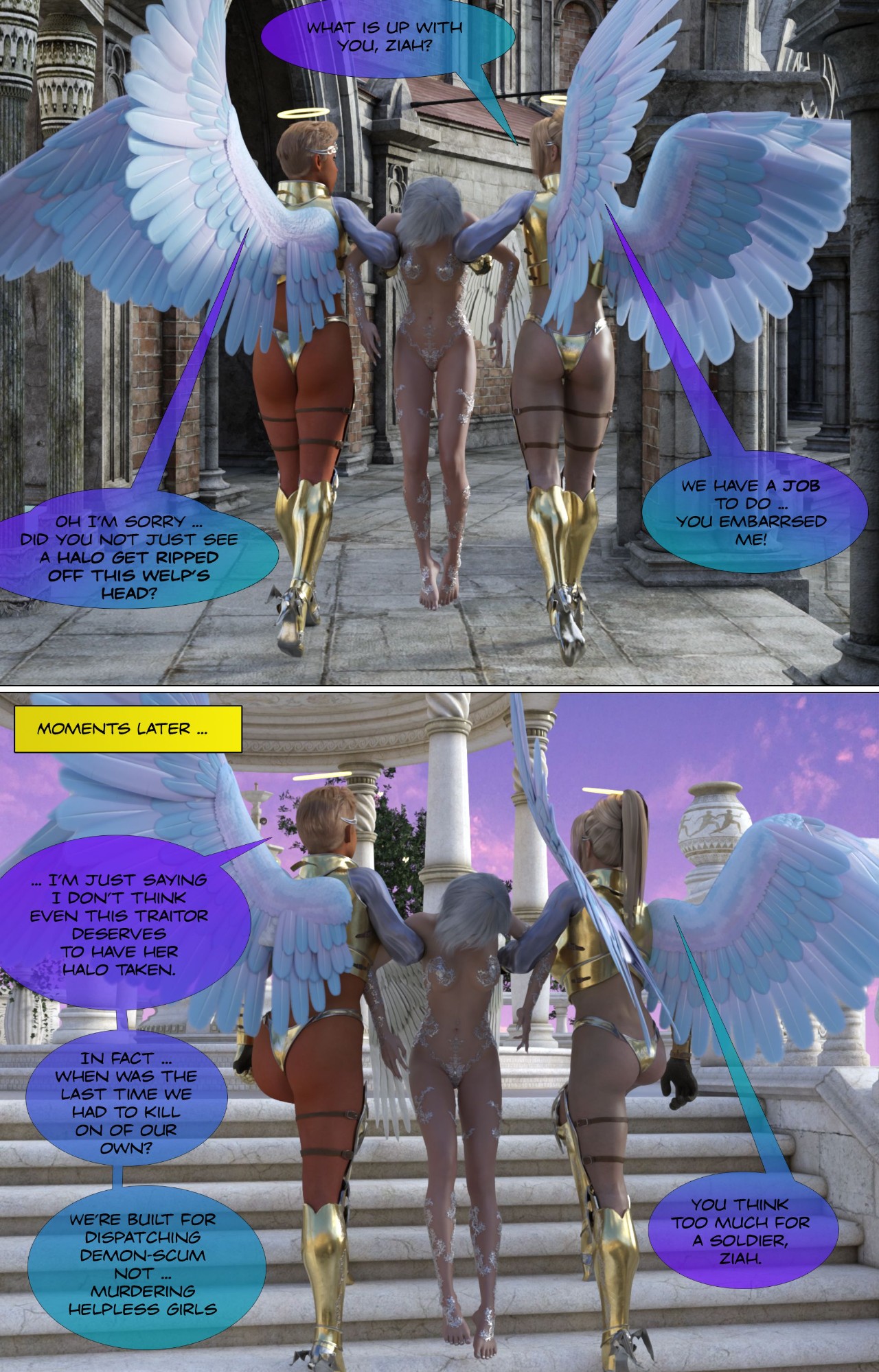 Strangel By Garak3D Porn Comic english 14