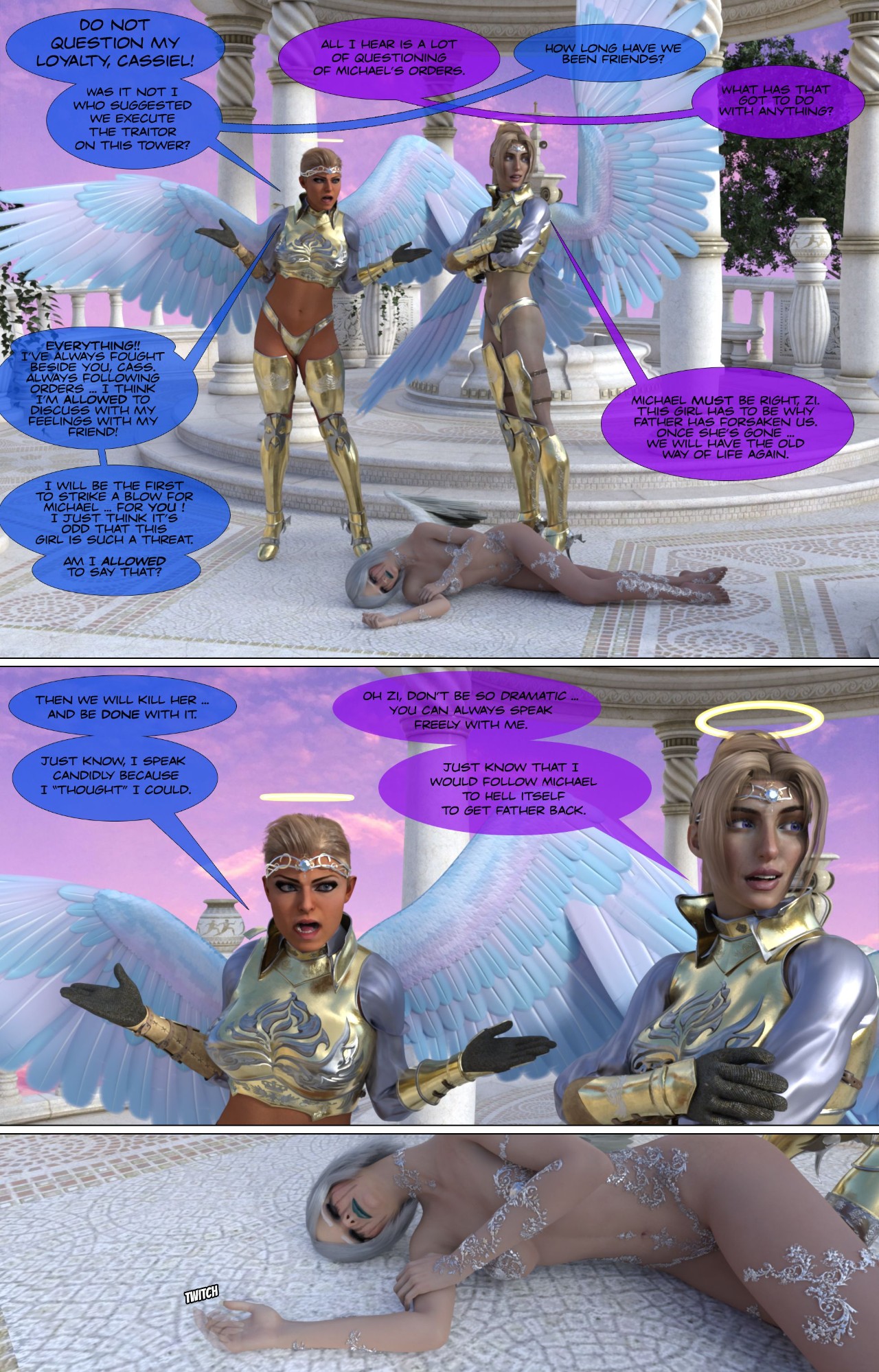 Strangel By Garak3D Porn Comic english 15