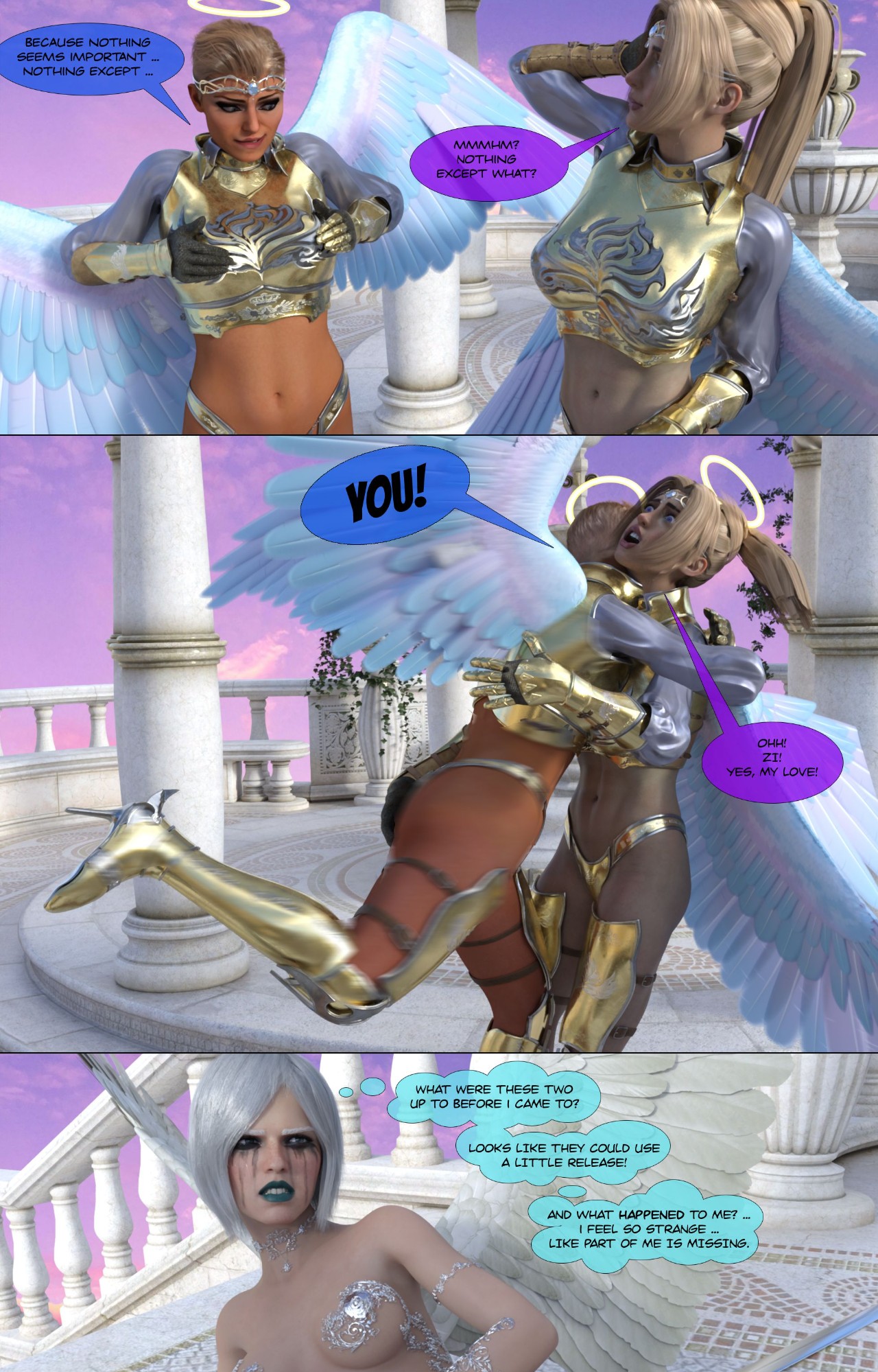 Strangel By Garak3D Porn Comic english 18