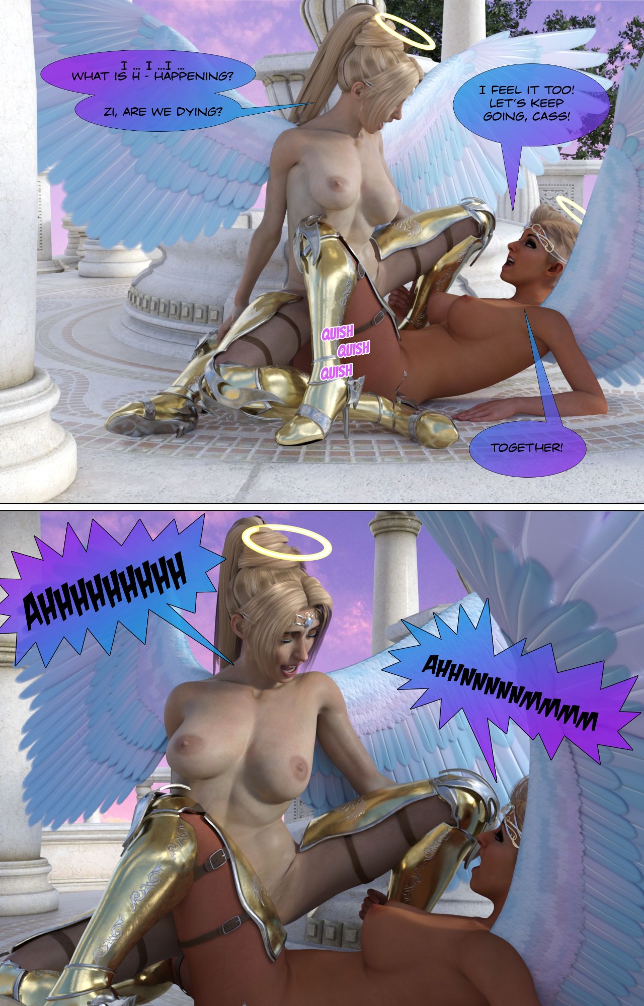 Strangel By Garak3D Porn Comic english 29