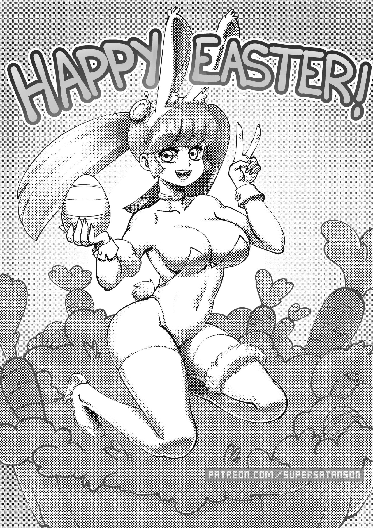 Swicchan Happy Easter! By SuperSatanSon Porn Comic english 04