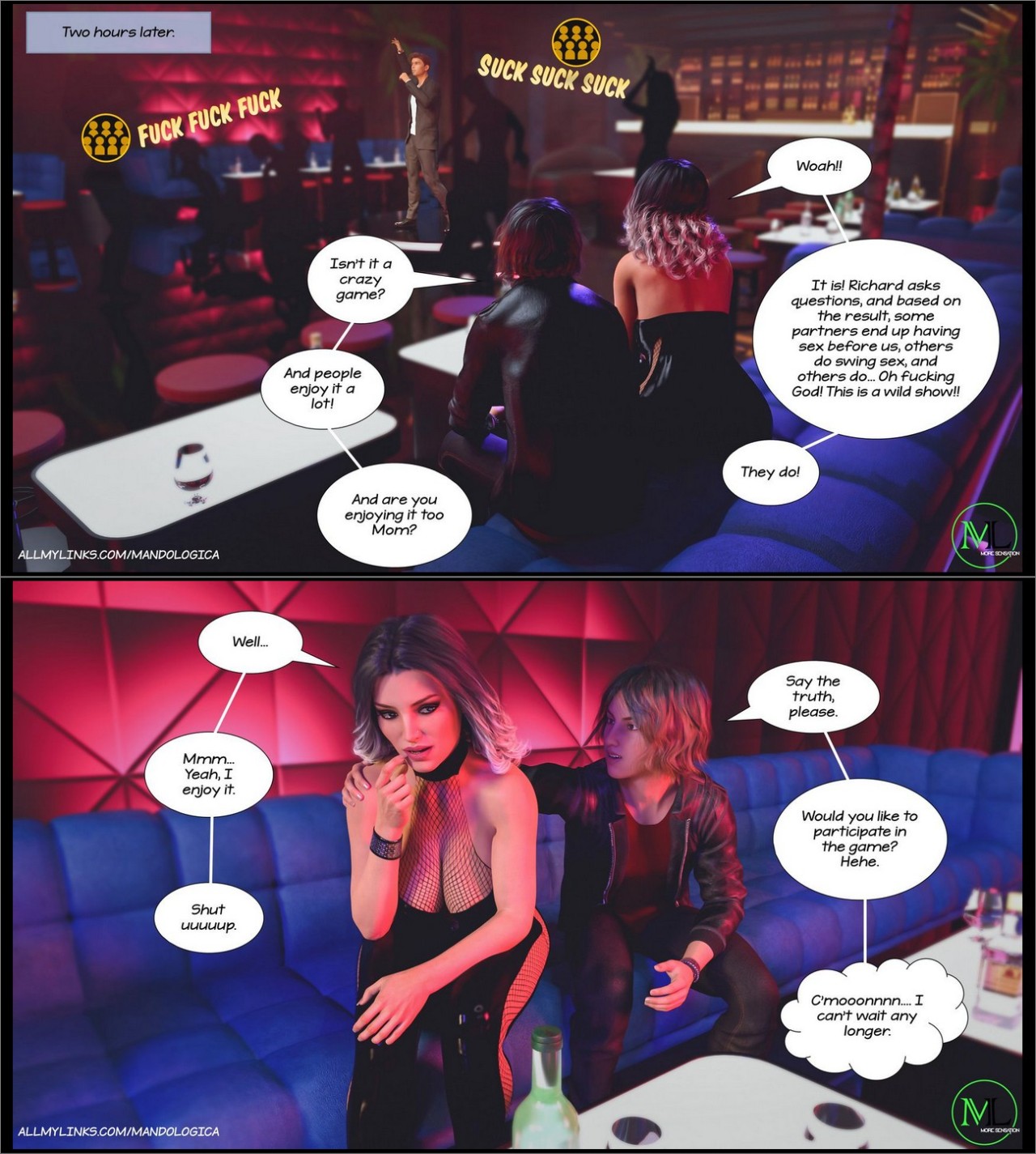 Teamwork By MandoLogica Part 13 Porn Comic english 03