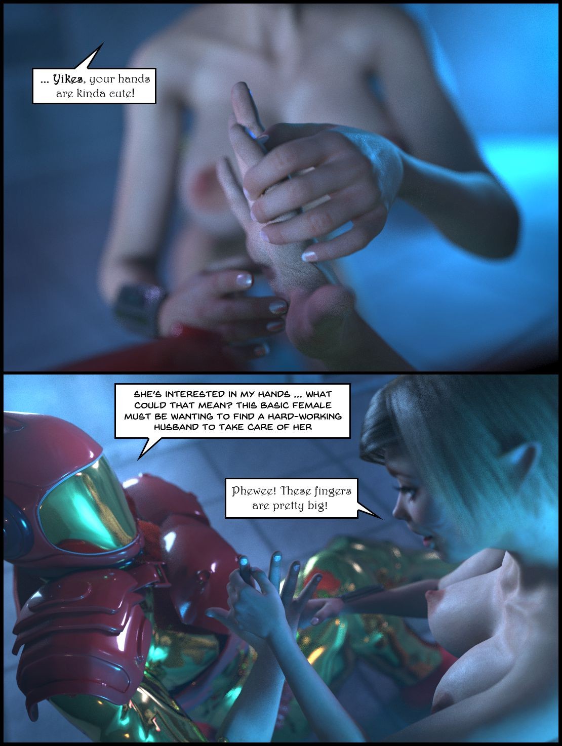 Telepathic Hentai Tentacle Spacey Rapey Sex Trek 9000 Porn Comic english 32