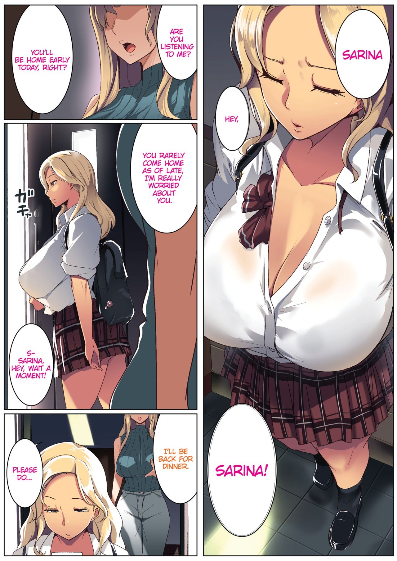 The Blonde Wife's Good Friend Porn Comic english 02