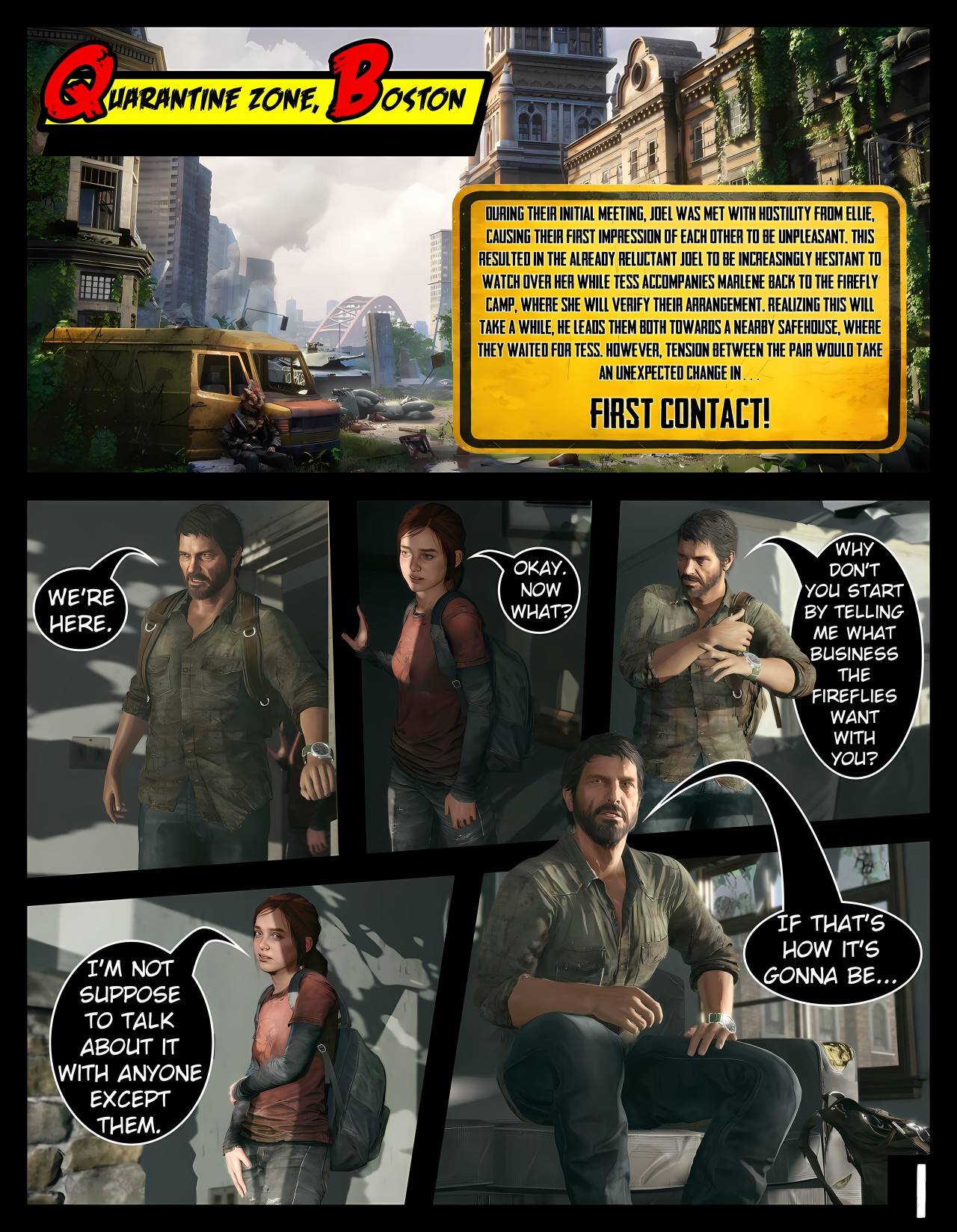 The Last of Us: First Contact Porn Comic english 02