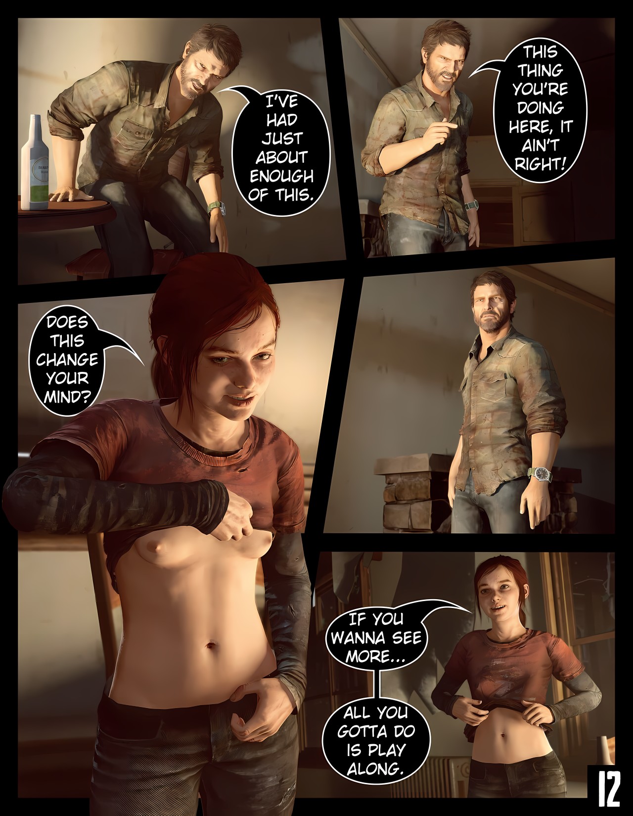 The Last of Us: First Contact Porn Comic english 13