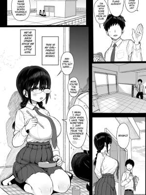 The Mild-Mannered Girlfriend Who Can't Resist Porn Comic english 04