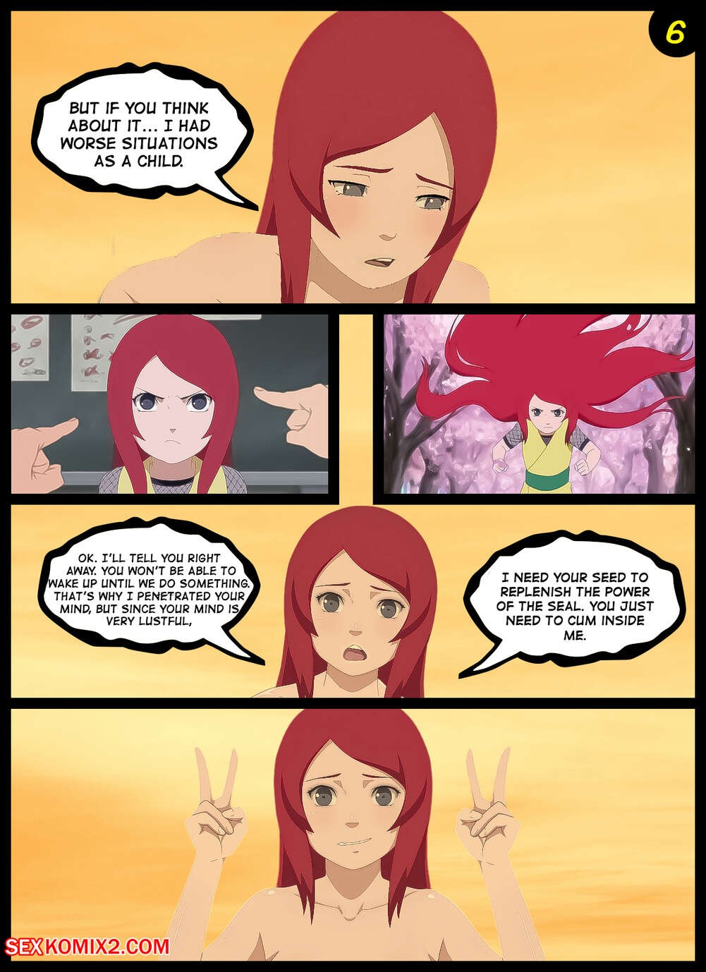 The Red Dream By KristoLin Porn Comic english 07