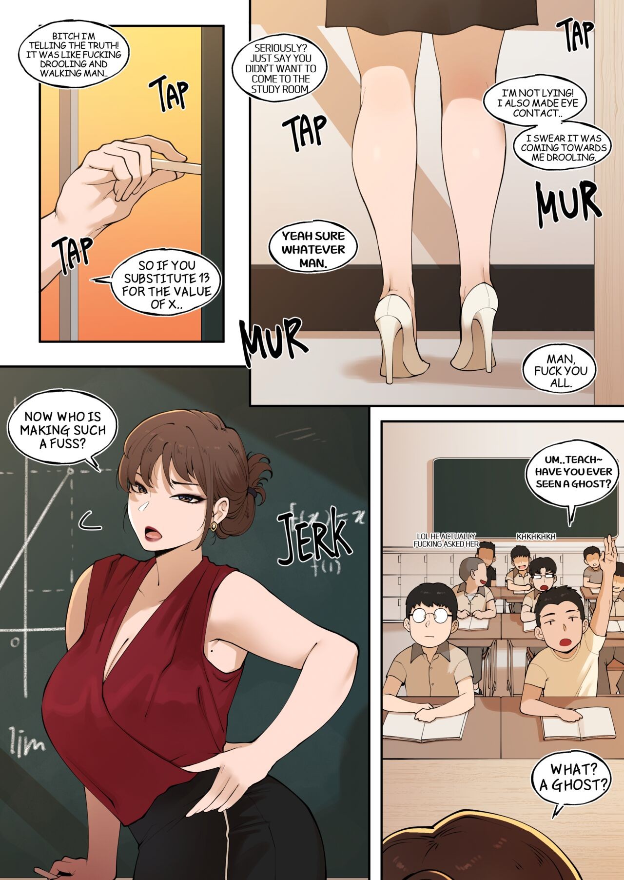 Tutor's Grace Part 2 Porn Comic english 06