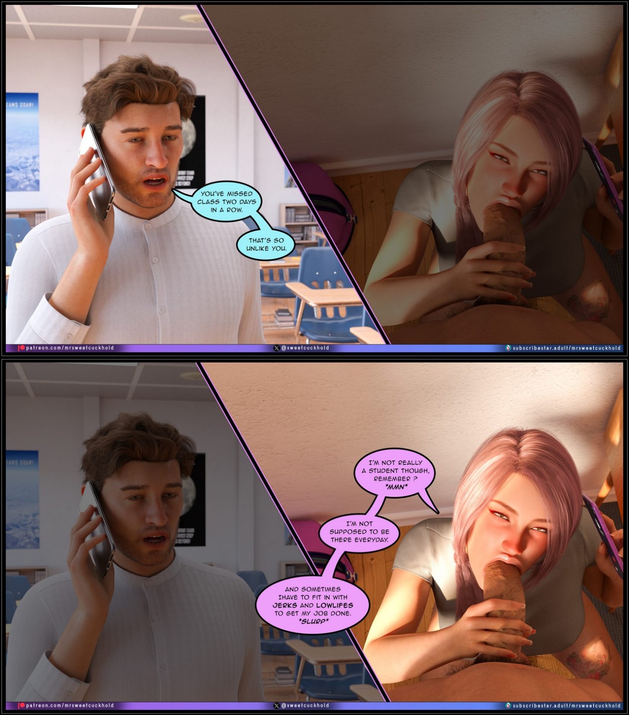 Undercover Betrayal Part 7 Porn Comic english 25