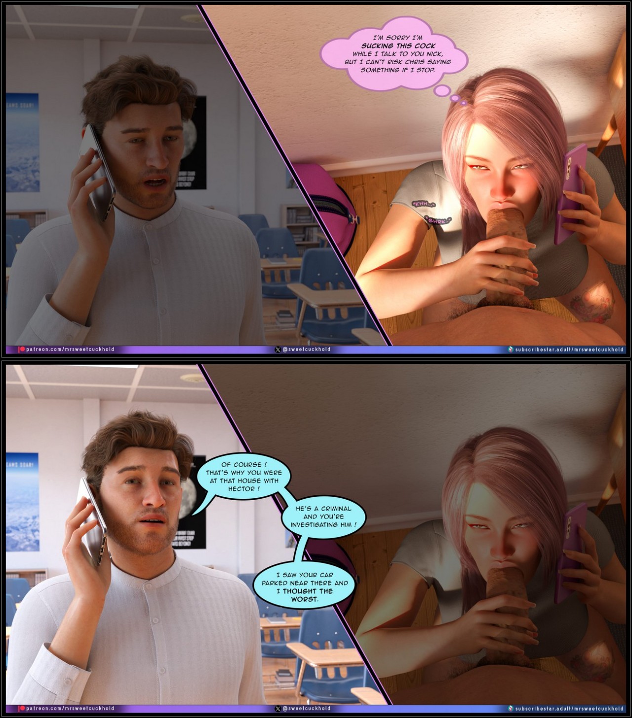 Undercover Betrayal Part 7 Porn Comic english 26