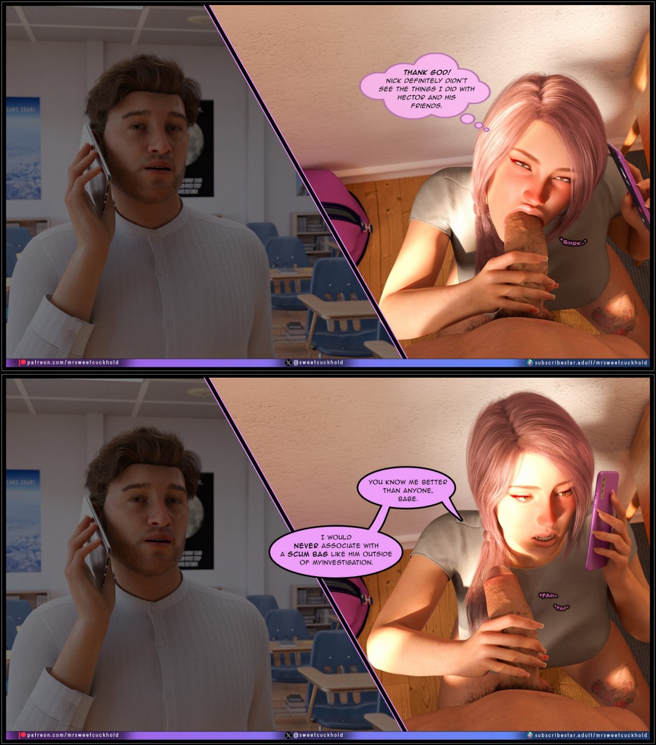 Undercover Betrayal Part 7 Porn Comic english 27