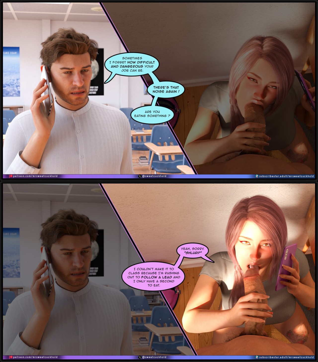 Undercover Betrayal Part 7 Porn Comic english 28