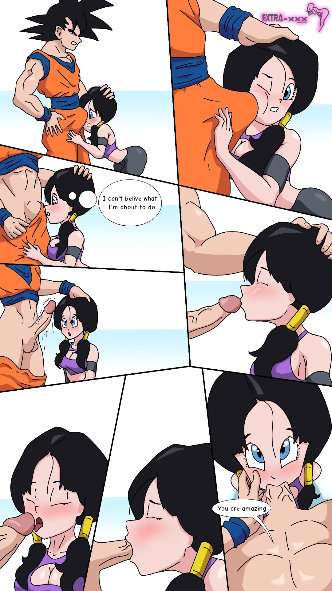 Videl's Special Training Porn Comic english 06