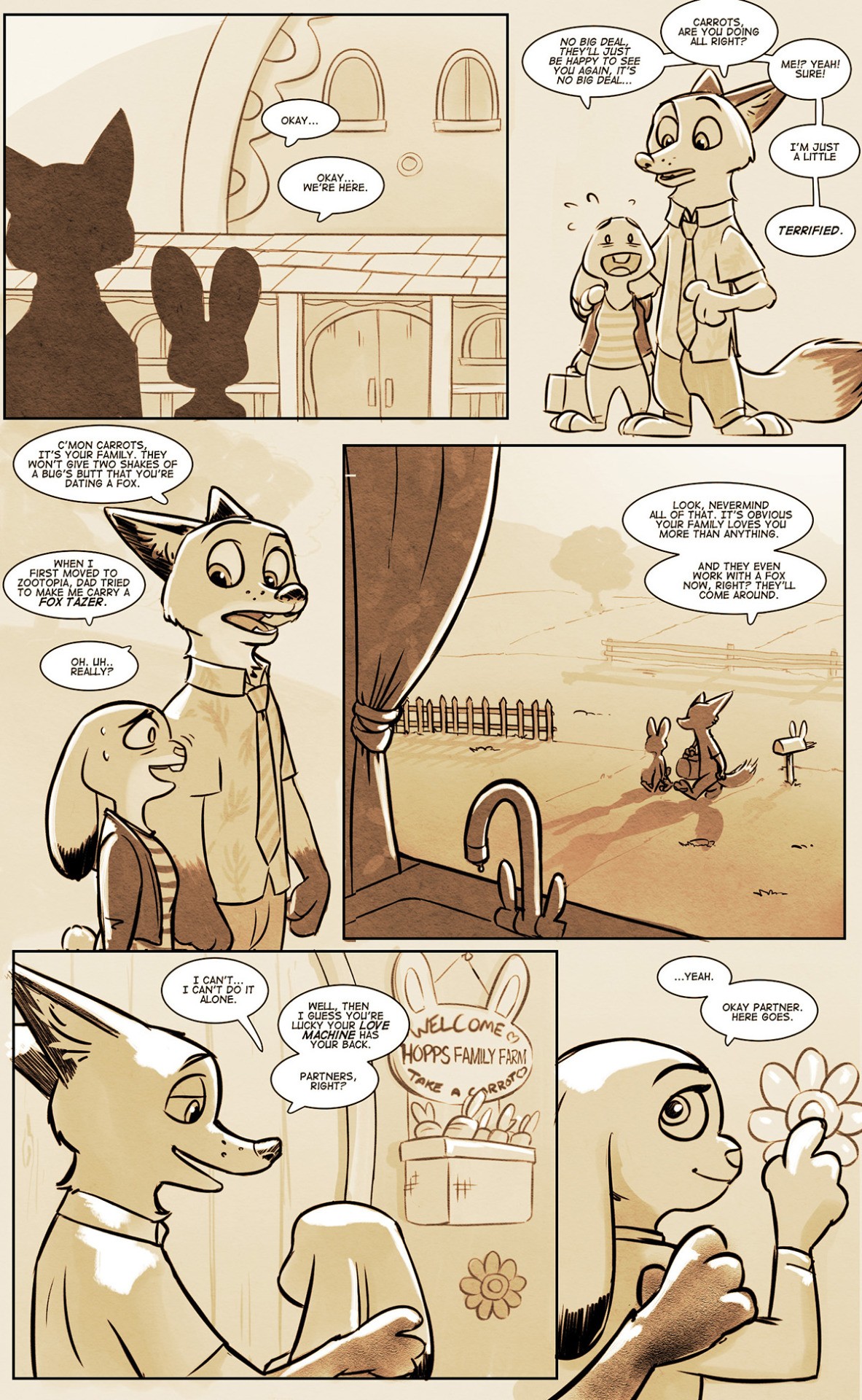 Water Under The Burrows Porn Comic english 03