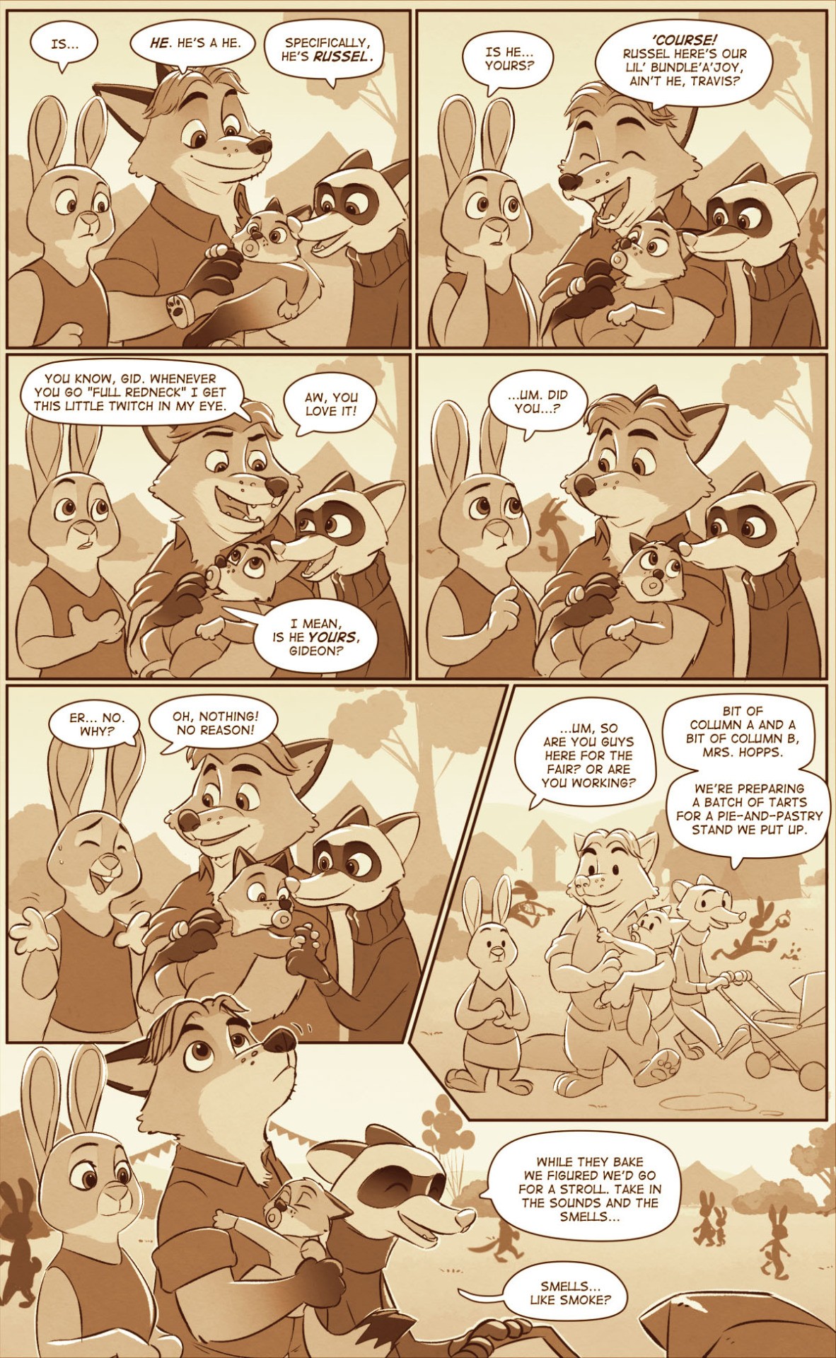 Water Under The Burrows Porn Comic english 35