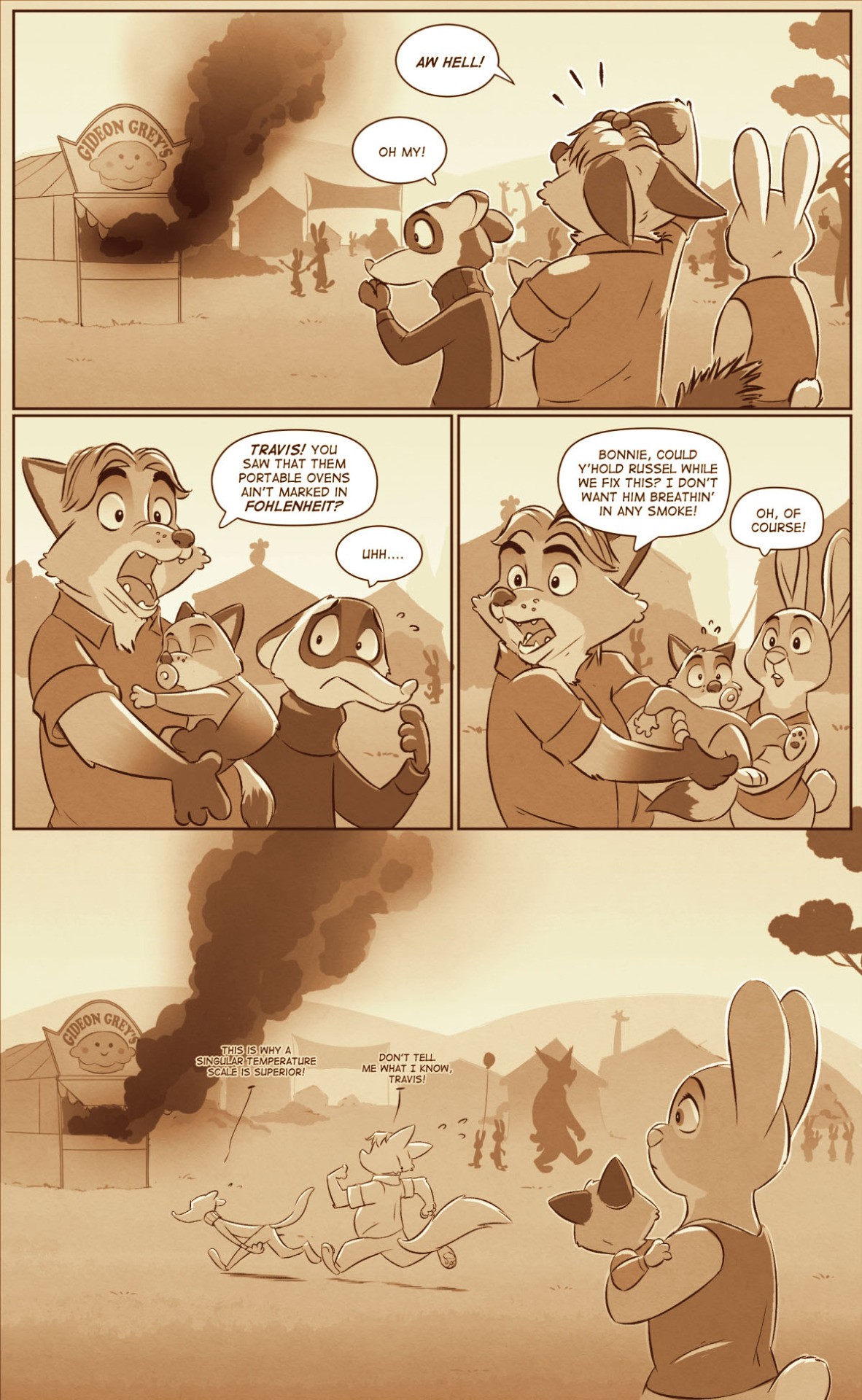 Water Under The Burrows Porn Comic english 36