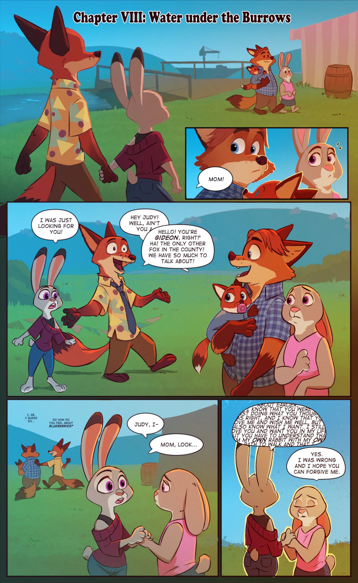 Water Under The Burrows Porn Comic english 48