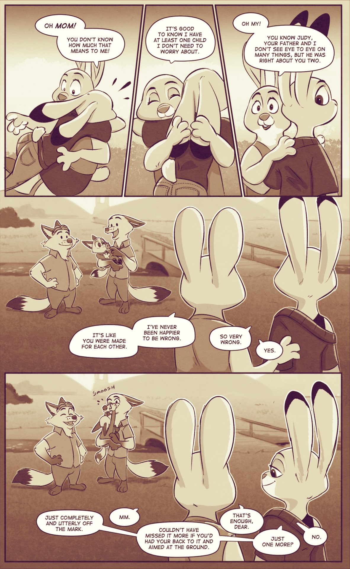 Water Under The Burrows Porn Comic english 50