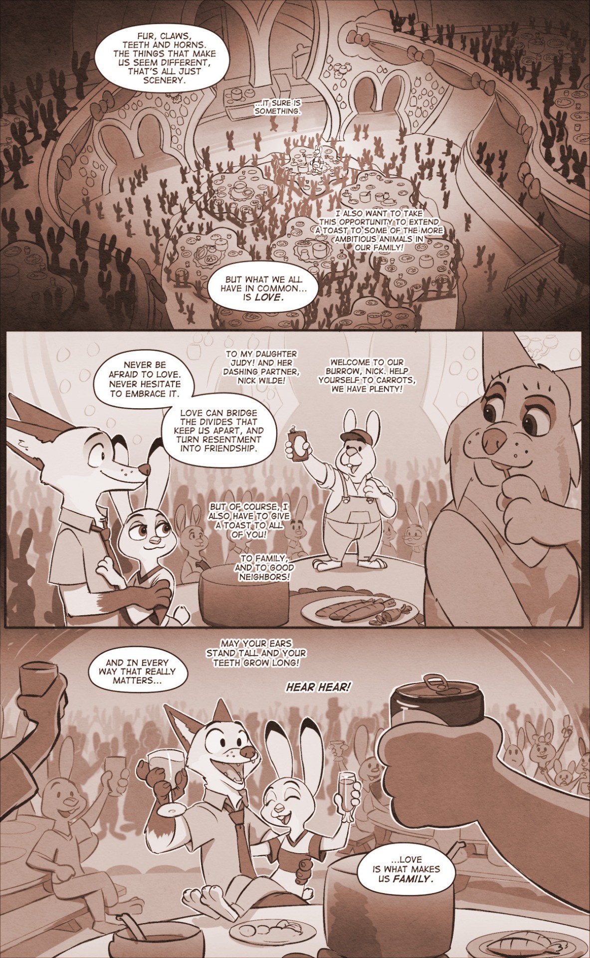 Water Under The Burrows Porn Comic english 54