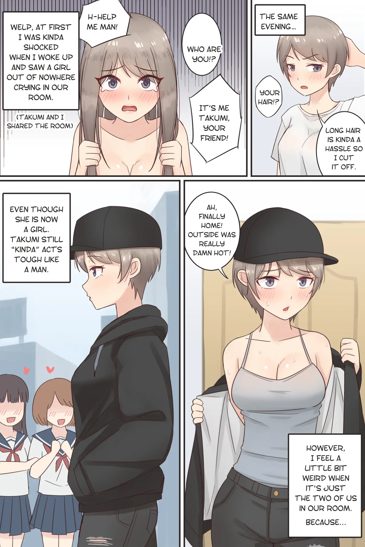 When My Friend Became a Tomboy Porn Comic english 02