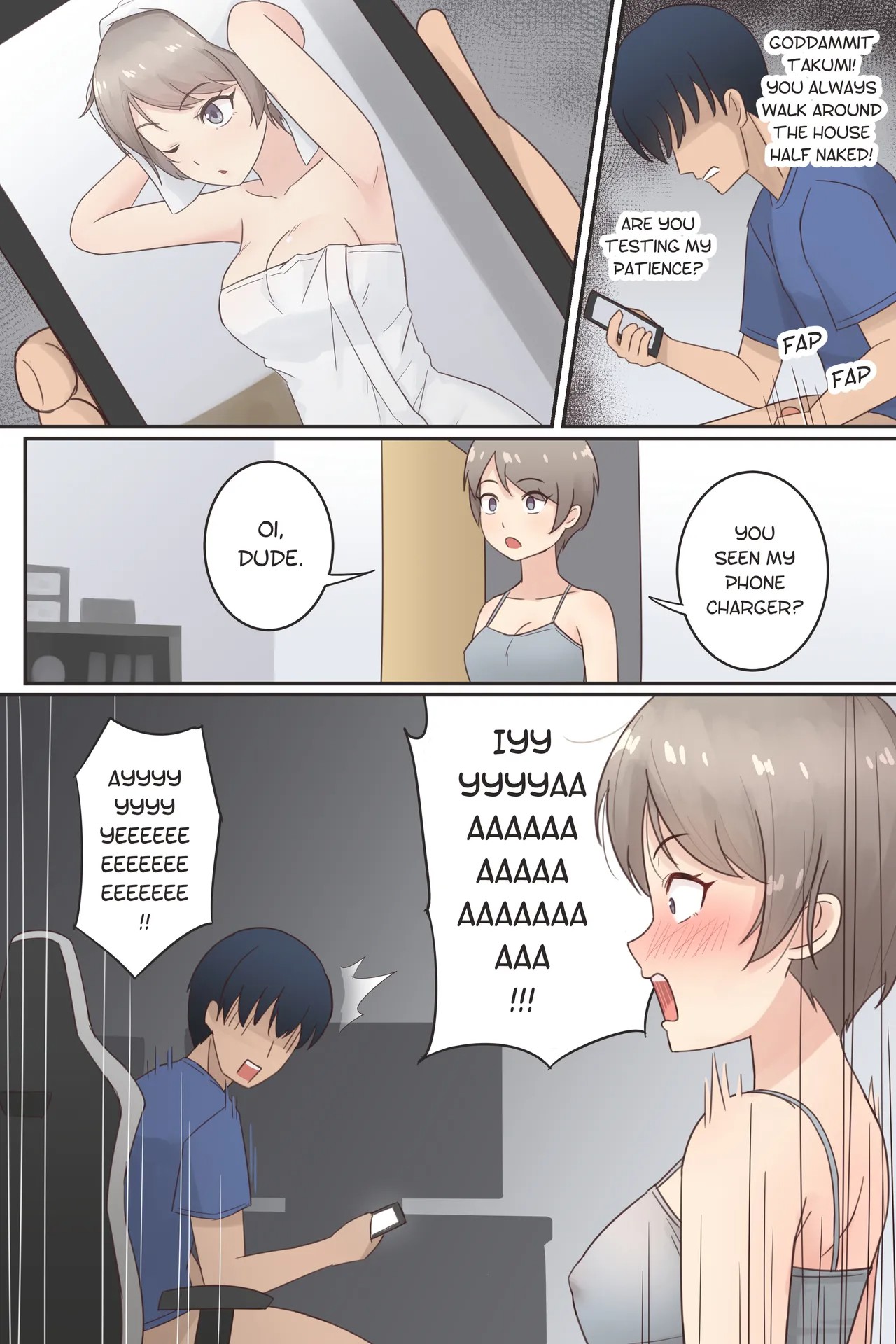 When My Friend Became a Tomboy Porn Comic english 04