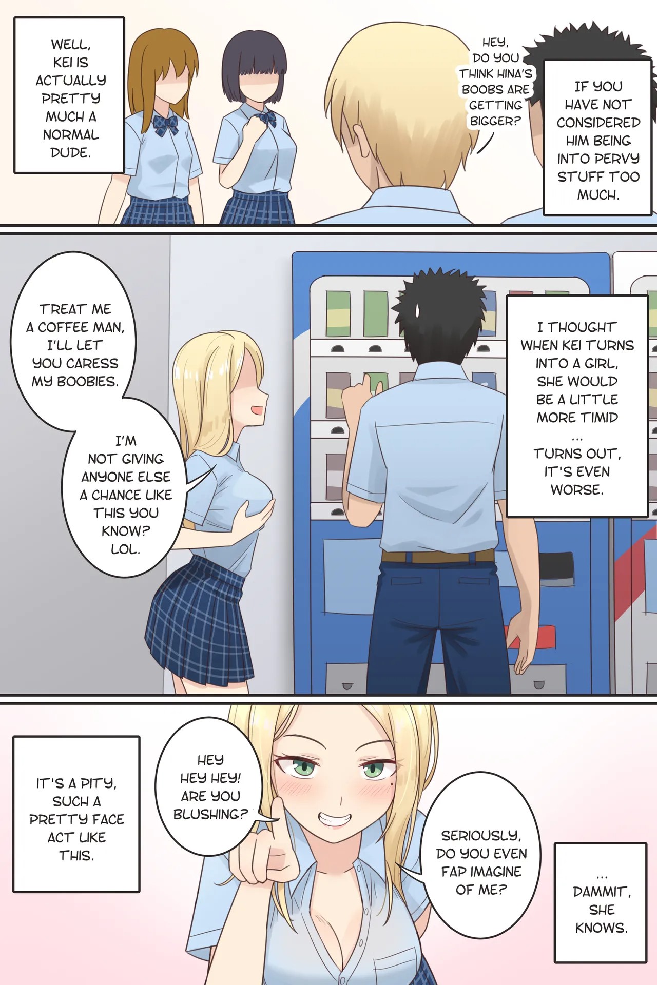 When My Pervy Friend Became a Girl Porn Comic english 02