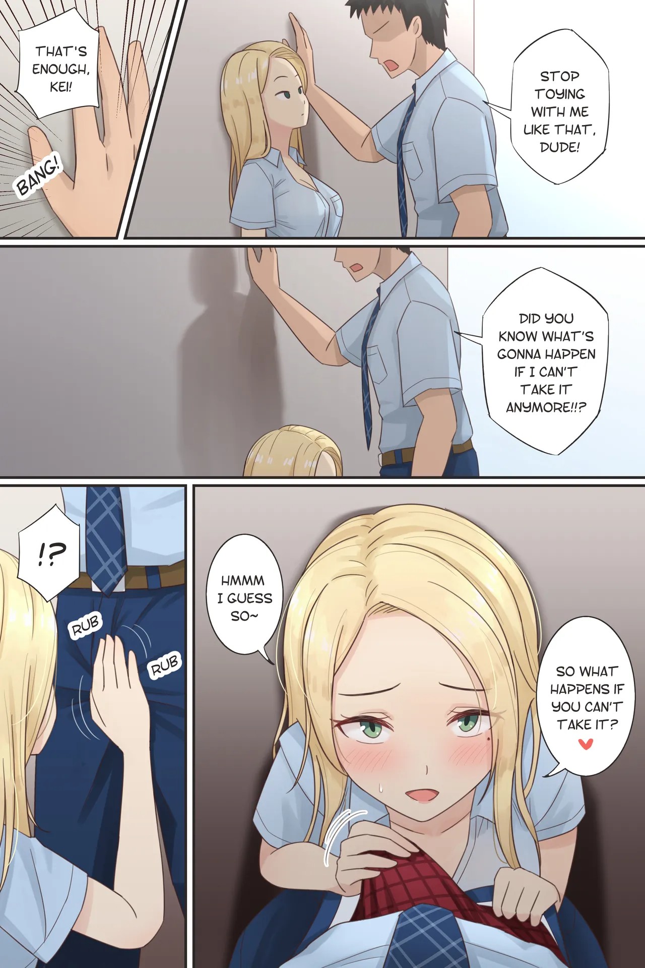 When My Pervy Friend Became a Girl Porn Comic english 03