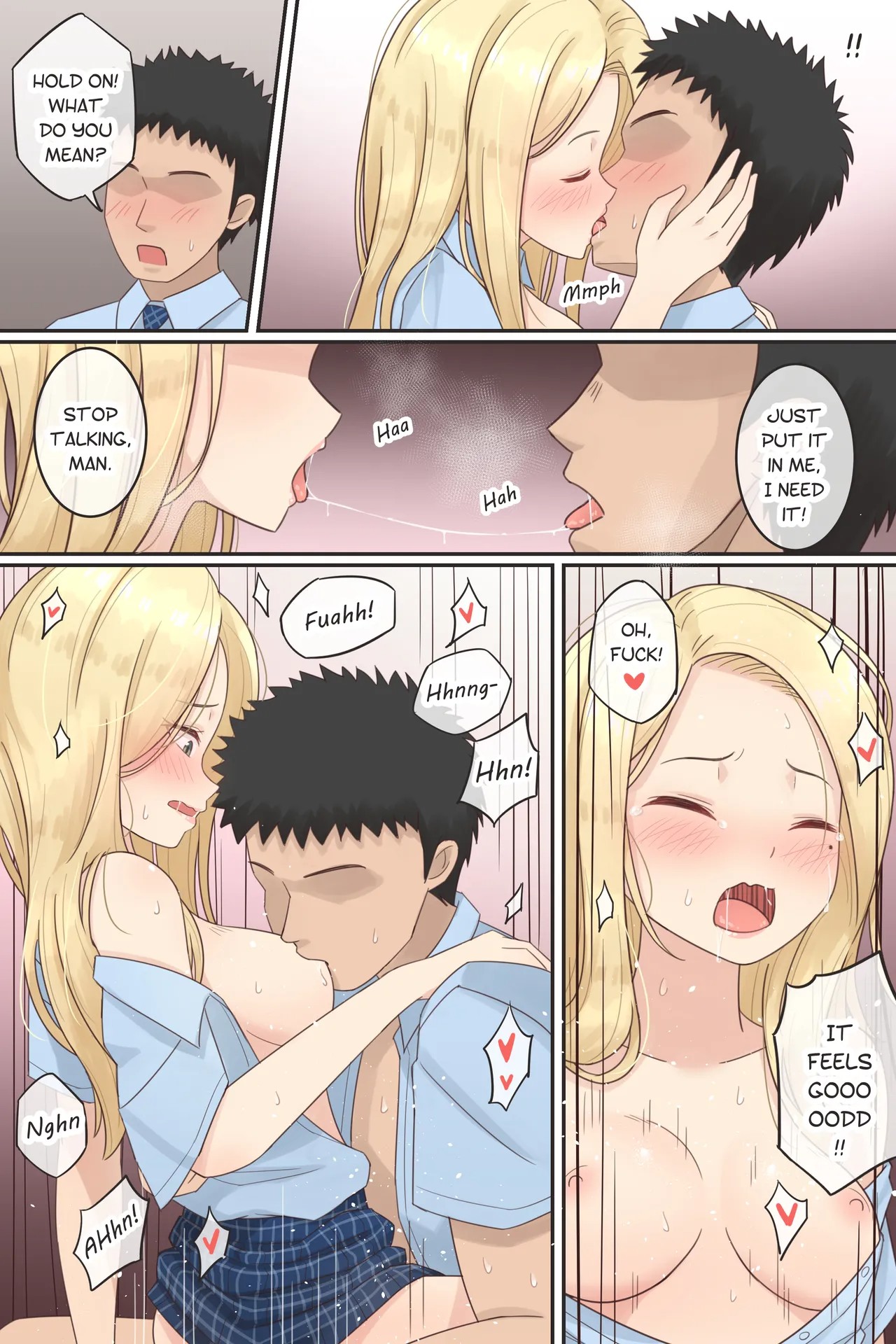 When My Pervy Friend Became a Girl Porn Comic english 06