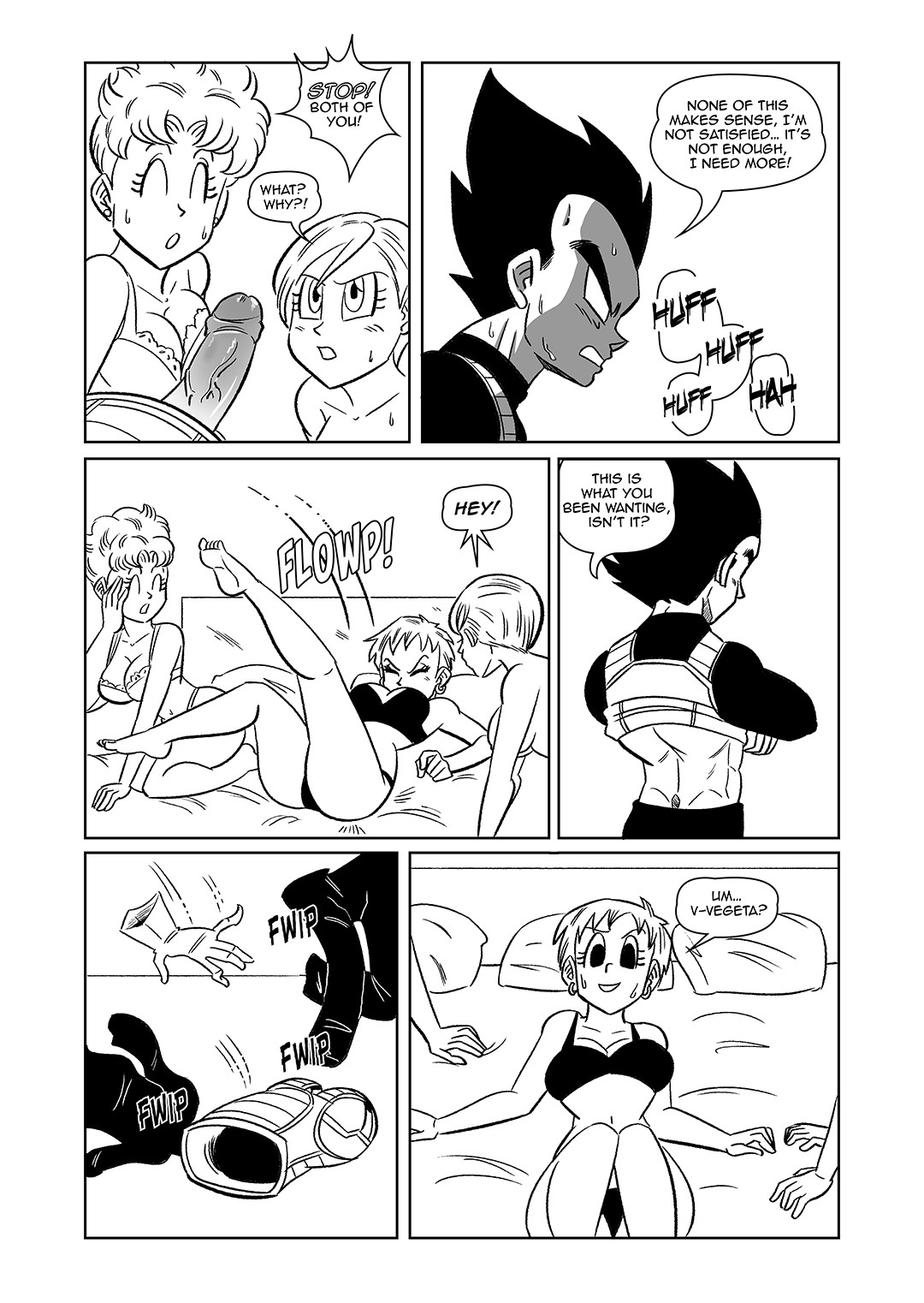 A Brief Affair! Porn Comic english 19