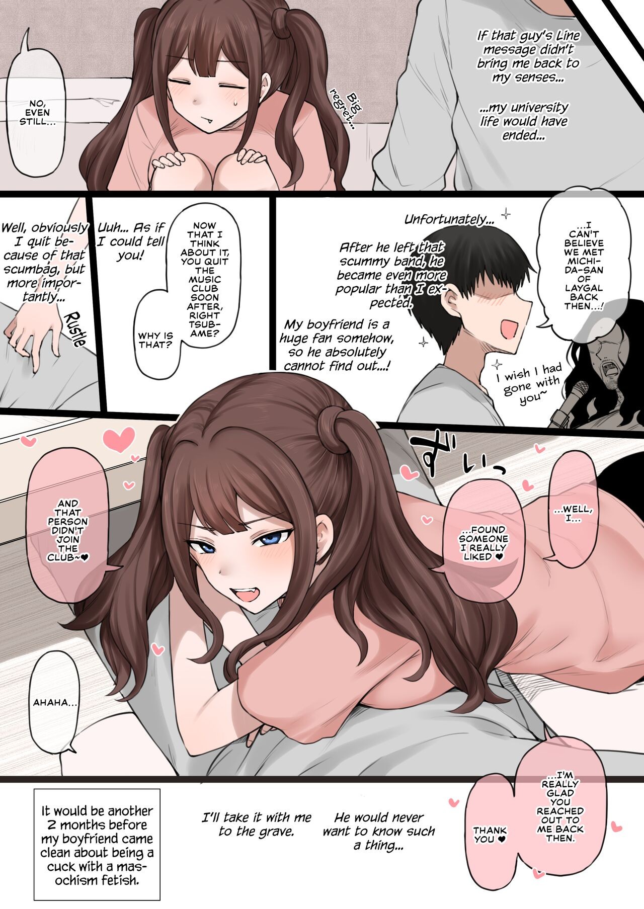 A Girlfriend Who Plays Along With My Cuckold Fetish Porn Comic english 08