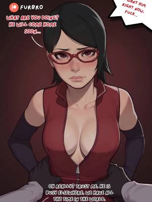 A Visit To Sarada Porn Comic english 02