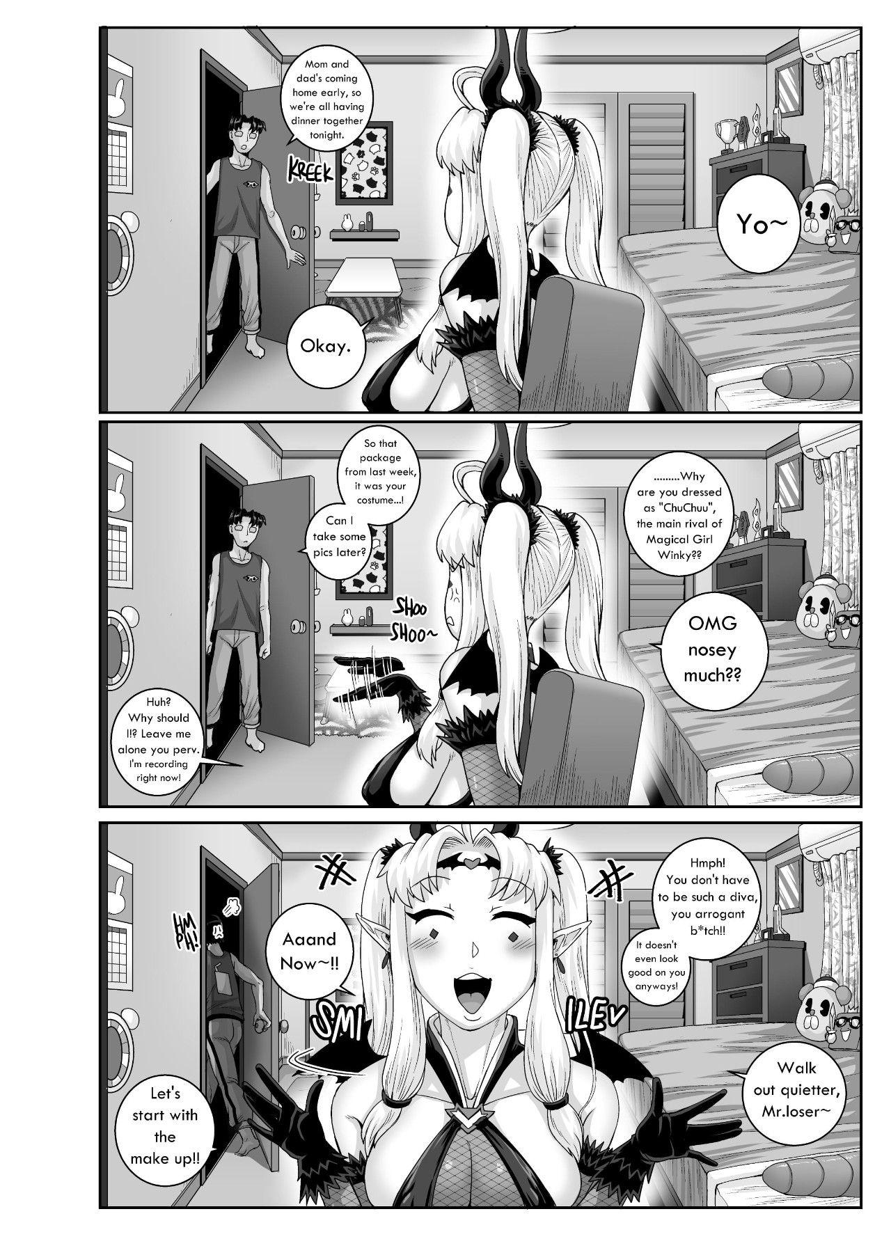 Annoying Sister Needs To Be Scolded!! Part 3 Porn Comic english 40